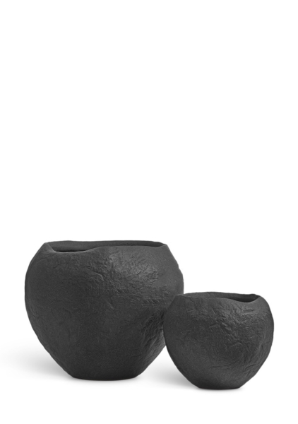 Кашпо TREEZ Effectory, Organic, Сфера, Тёмно-серый камень Кашпо TREEZ Effectory, Organic, Сфера, Тёмно-серый камень