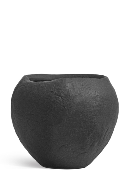 Кашпо TREEZ Effectory, Organic, Сфера, Тёмно-серый камень Кашпо TREEZ Effectory, Organic, Сфера, Тёмно-серый камень